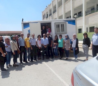 مجموعة شبابية مقدسية من مؤسسة ACT تطلع على تجربة الشرطة المجتمعية في محافظة طولكرم