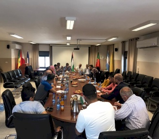 لقاء مجموعة جنوب شرق مع شرطة ضواحي القدس وادارة مؤسسة Act