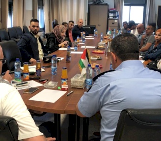 لقاء مجموعة جنوب شرق مع شرطة ضواحي القدس وادارة مؤسسة Act