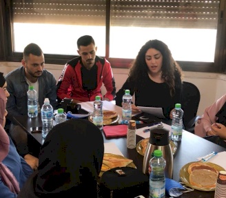 لقاء مجموعة شمال شرق مع شرطة ضواحي القدس وادارة مؤسسة Act