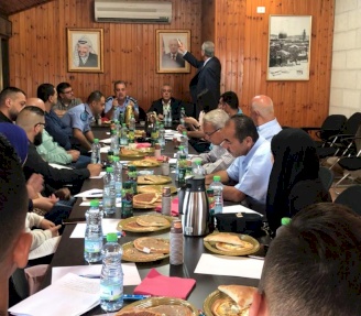 لقاء مجموعة شمال شرق مع شرطة ضواحي القدس وادارة مؤسسة Act