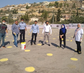 School activity for the Ahl group in northwest Jerusalem