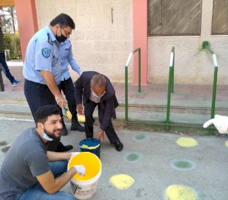 School activity for the Ahl group in northwest Jerusalem