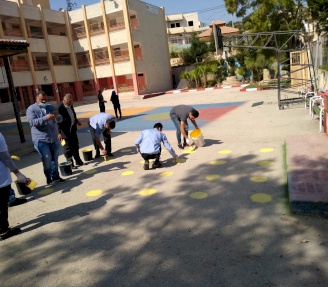 School activity for the Ahl group in northwest Jerusalem