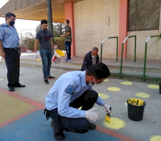 School activity for the Ahl group in northwest Jerusalem