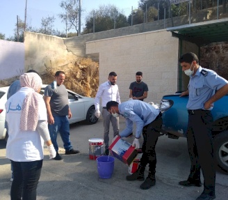 School activity for the Ahl group in northwest Jerusalem