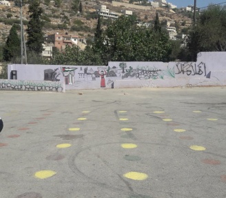 School activity for the Ahl group in northwest Jerusalem