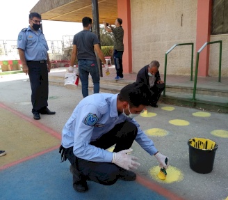 School activity for the Ahl group in northwest Jerusalem
