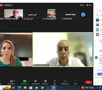 الجلسة الحوارية الثانية من منتدى حقوق الإنسان وحل النزاعات