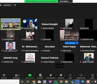 الجلسة الحوارية الثالثة عشر من منتدى التحكيم تحت عنوان" تطبيقات عملية لأسباب بطلان قرار التحكيم"