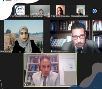 مؤسسة ACT  لحل النزاعات تعقد جلسة حوارية حول موضوع التحكيم في النزاعات الرياضية