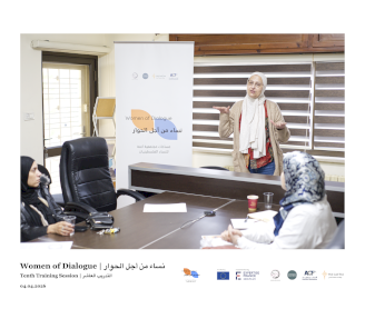 Conducting two training sessions on empathetic listening within the ‘Women for Dialogue’ project in Jerusalem