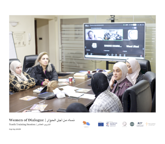 Conducting two training sessions on empathetic listening within the ‘Women for Dialogue’ project in Jerusalem