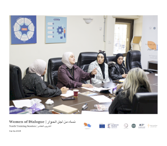Conducting two training sessions on empathetic listening within the ‘Women for Dialogue’ project in Jerusalem
