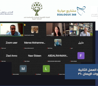 ورشة العمل الثانية من مشروع أصوات الإيمان ٣٦٠: الدين والاستقطاب وتحليل السرديات الدينية في الأزمات