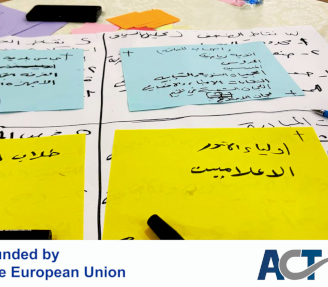 اليوم الثاني من ورش مشروع "مبادرات مجتمعية قائمة على نهج الوساطة" يركز على تصميم المبادرات وتحليل احتياجات المجتمع