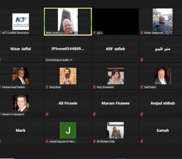 تحذير مجتمعي من إلغاء الانتخابات التشريعية,خلال ندوة رمضانية عقدتها مؤسسة آكت ACT