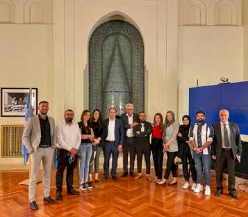 المبعوث الأممي لعملية السلام يلتقي وفداً شبابياً من مؤسسة اكت (ACT)  لحل النزاعات 