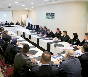 مؤسسة ACT والشرطة الفلسطينية تختتم ورشة العمل الافتتاحية لمشروعها الجديد بدعم من GIZ