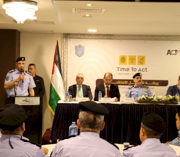 Major General Youssef El-Helou introduces a series of awareness-raising workshops on crime scenes.