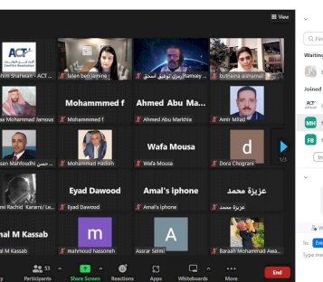 مؤسسة ACT تعقد اللقاء التاسع لمنتدى الوساطة بعنوان: "الوساطة بين القانون والتطبيق في الواقع اللبناني"