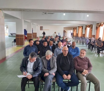 ورشة عمل حول الحفاظ على مسرح الجريمة وتعزيز العدالة الجنائية - محافظة أريحا