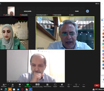 الجلسة الحوارية السادسة من منتدى التحكيم بعنوان: "التحكيم في فلسطين بين التشريع والقضاء"