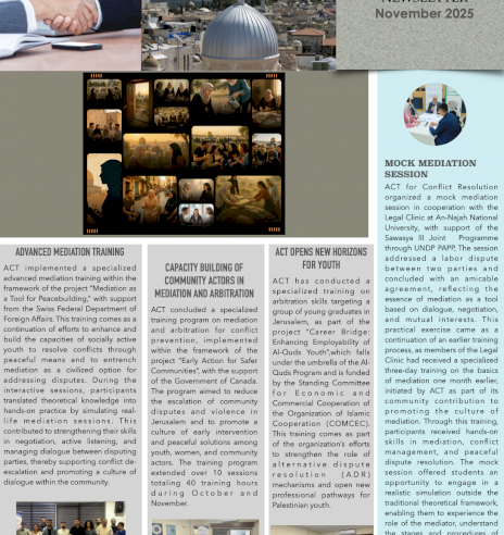 Monthly newsletter - November