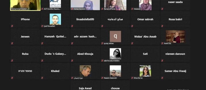 ACT تناقش المسودة الأولى من دراسة “التحكيم في قضايا الشقاق والنزاع المنظورة أمام المحاكم الشرعية في القدس.”