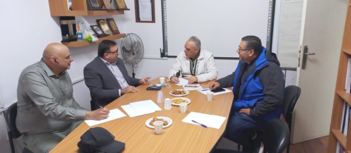 The Sectoral Committee of Contractors in the Arab Chamber of Commerce and Industry - Jerusalem and  ACT for Conflict Resolution held a meeting to discuss ways to facilitate the contractor's work and to improve the investment environment in Jerusalem