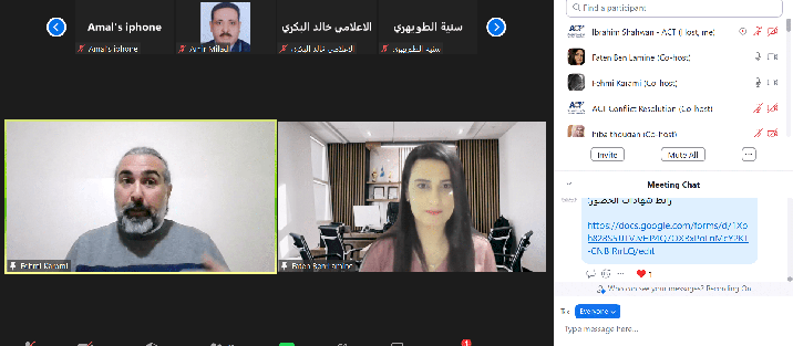 الحلقة العاشرة  لمنتدى الوساطة بعنوان: "الوساطة عن بعد"
