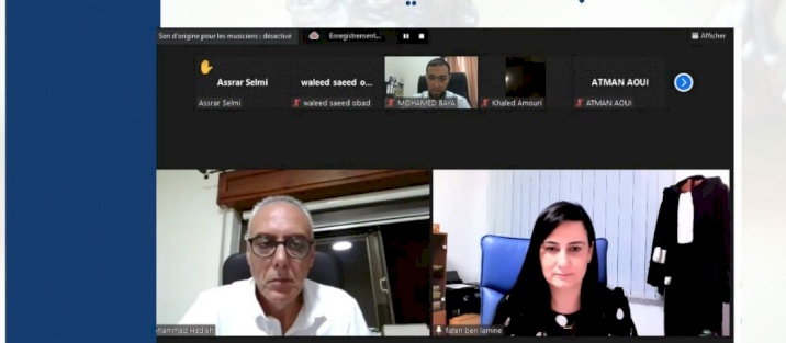 الجلسة الحوارية الخامسة عشر من منتدى الوساطة بعنوان - الوساطة المجتمعية ودورها في تعزيز السلم الاجتماعي