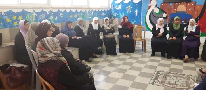 عقد ورشة عمل توعوية لمجموعة نسوية حول "العنف المجتمعي والوسائل البديلة لحل النزاعات"
